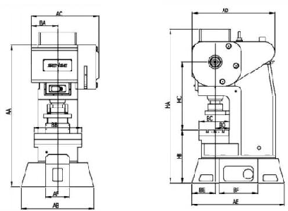 APH Guide column high-speed punch APH Guide column high-speed punch