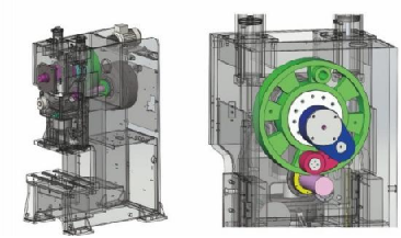 SKA Elbow-type single-point open punch press SKA Elbow-type single-point open punch press