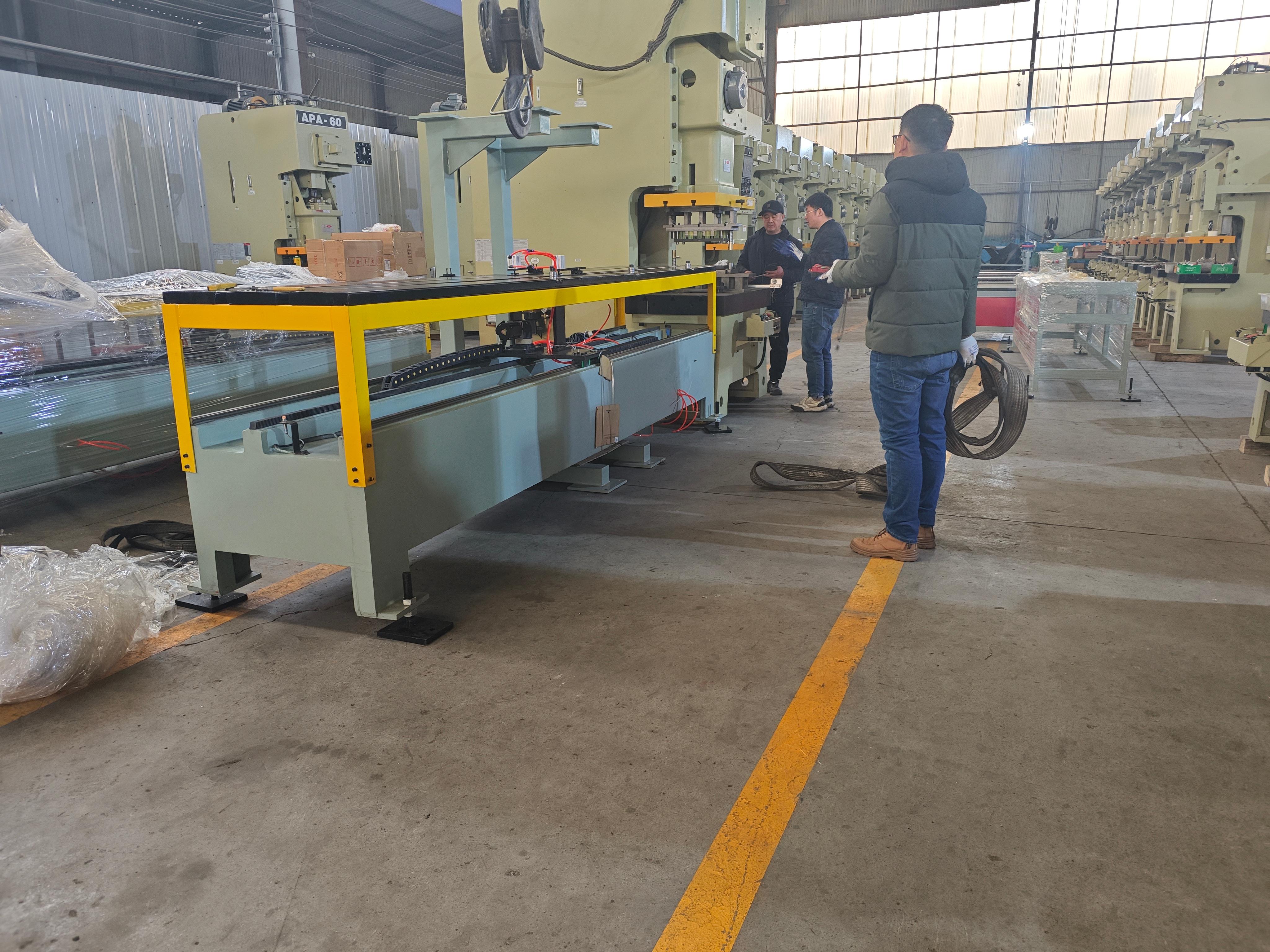 Automatic Cable Tray Punching Production Line